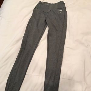 Gymshark grey leggings - size xs